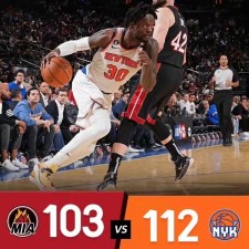 Aces contre Aces Miami Heat contre New York Knicks